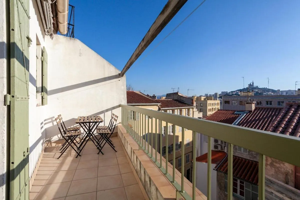 Saint Ponscocon Au Pied Du Panier Avec Balcon Apartment Marseille